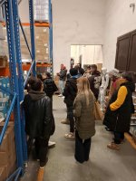Exkurzia žiakov odboru obchodný pracovník do Logistického centra STRED, a. s. Krupina