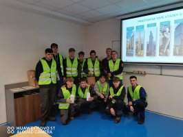 Exkurzia mechanikov strojov a zariadení vo firmách Wittur s.r.o. a J.G. Benegroup s.r.o. v Krupine Exkurzia mechanikov strojov a zariadení vo firmách Wittur s.r.o. a J.G. Benegroup s.r.o. v Krupine