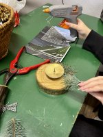 Adventná výzdoba školských dielní