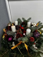 Adventná výzdoba školských dielní