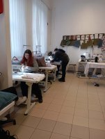 Základy šitia na stroji s podnikateľmi pre rozvoj vidieka