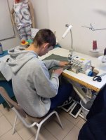 Základy šitia na stroji s podnikateľmi pre rozvoj vidieka