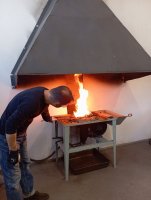 Žiaci sa učili základy kováčstva Žiaci sa učili základy kováčstva